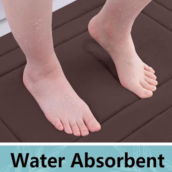 Luxurious Brown Bath Mat - Picture 4 of 9